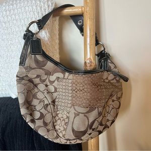 Coach signature collection hobo bag y2k